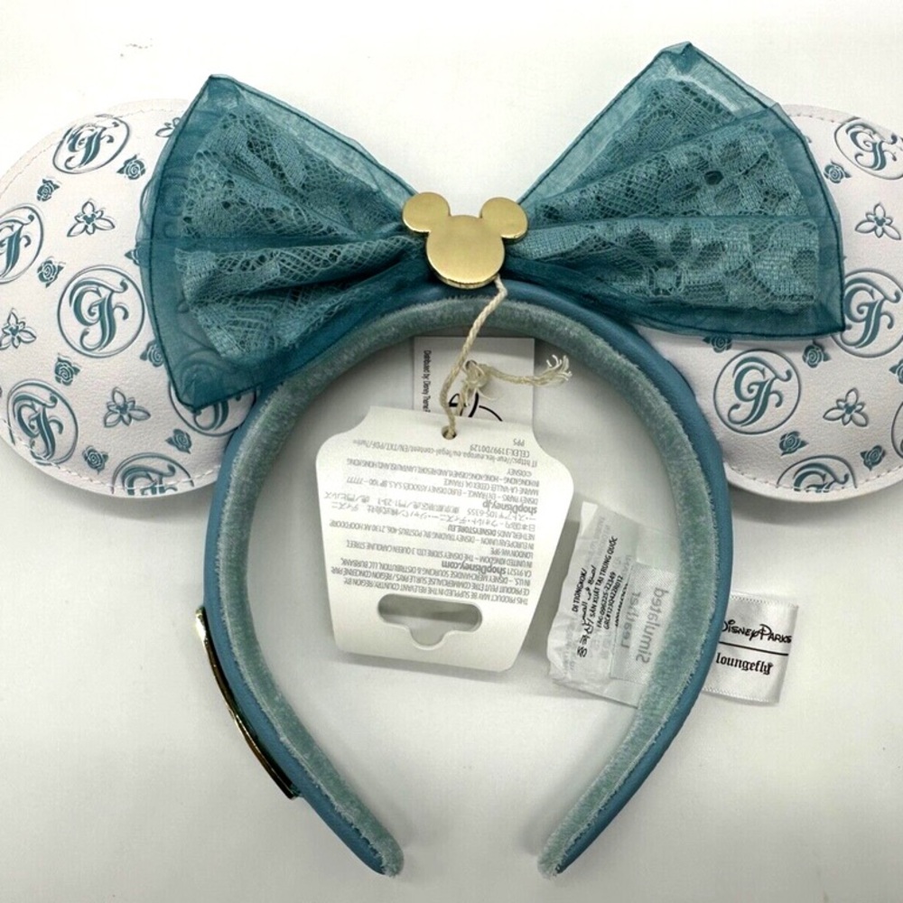 Disney Parks Loungefly Grand Floridian Resort Minnie Mouse Ears Headband 2022
